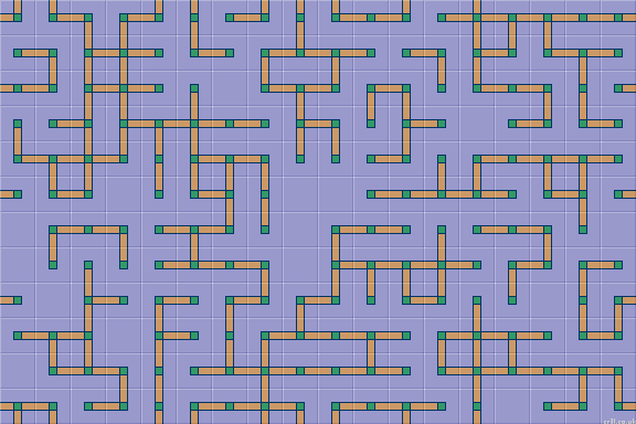 Two-edge Wang Tiles