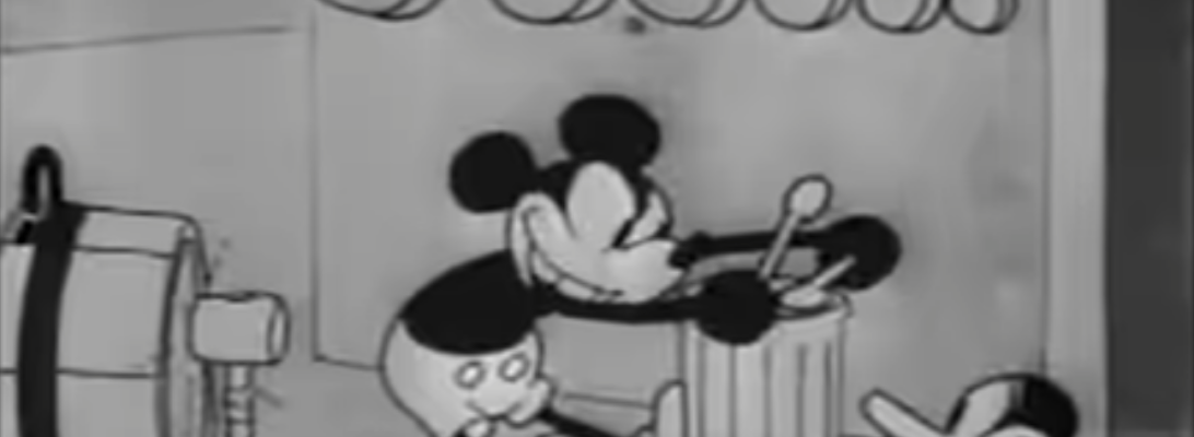 A still from Steamboat Willie